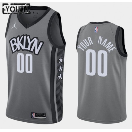 Camiseta Niños NBA Brooklyn Nets Personalizadas 2020-21 Jordan Brand Statement Edition Swingman
